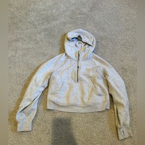 Lululemon half zip scuba hoodie